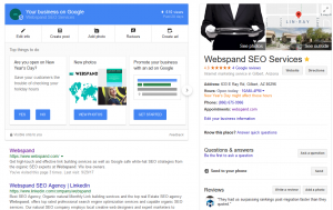 Google search 3 pack